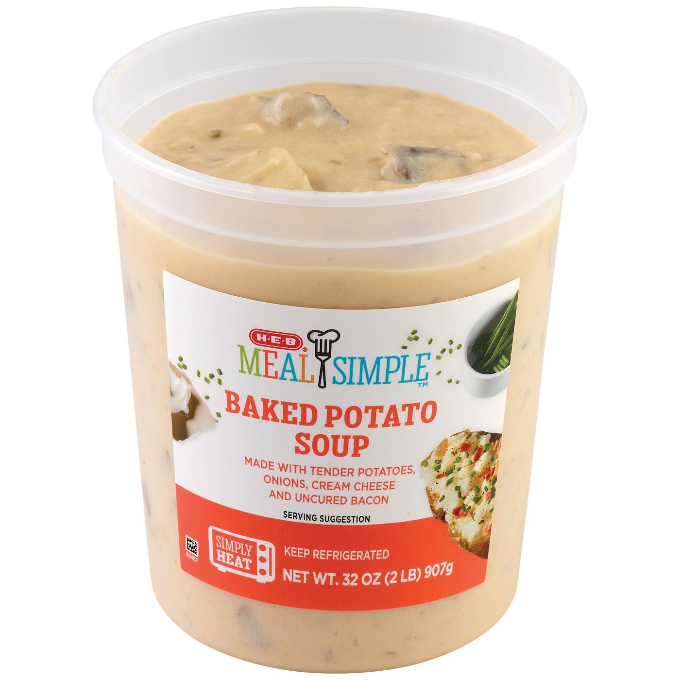 H-E-B Baked Potato Soup Kit