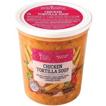 Meal Simple by H-E-B Chicken Tortilla Soup - Family Size, 32 oz