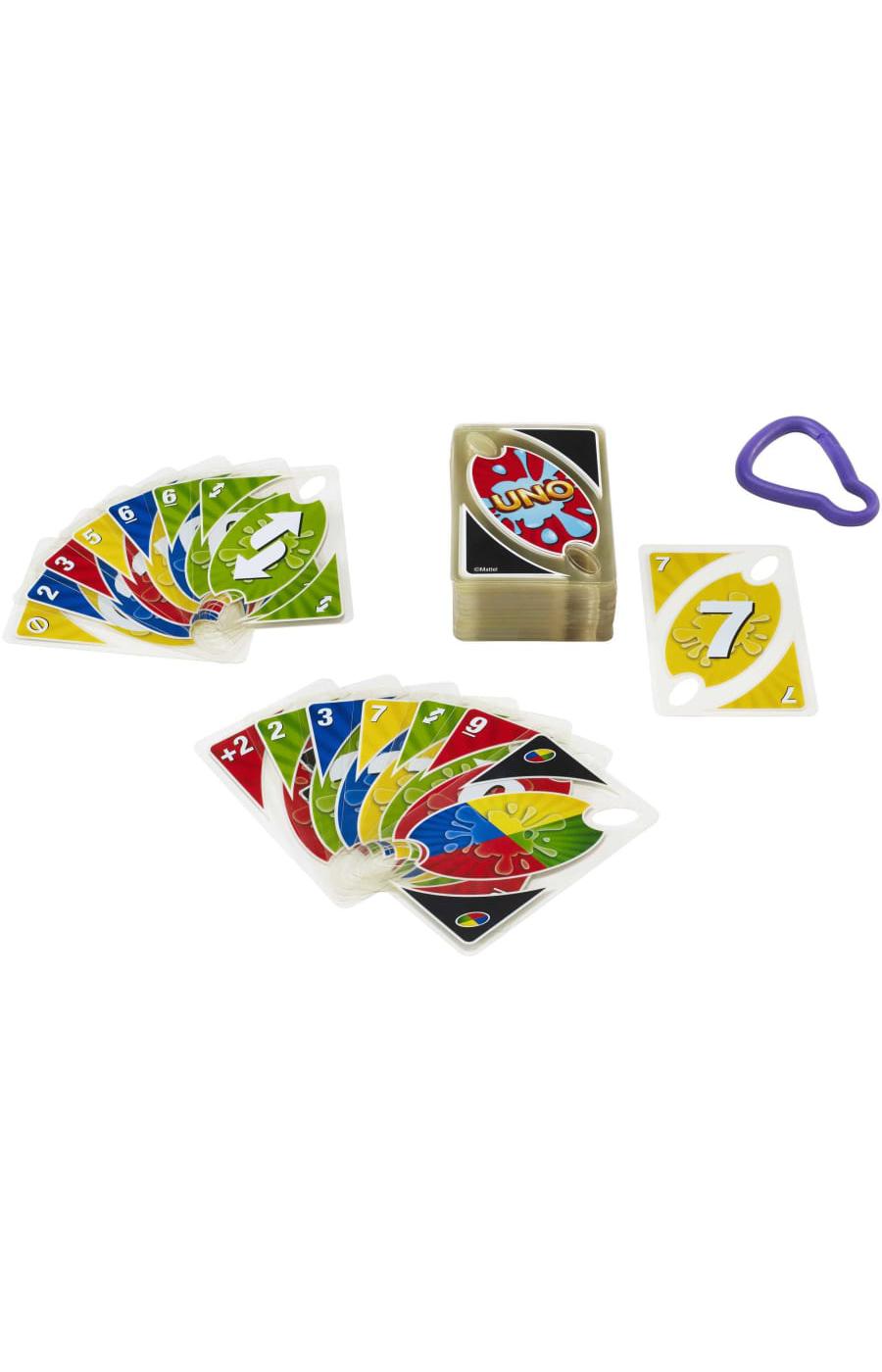 Uno Splash Edition Card Game; image 2 of 3