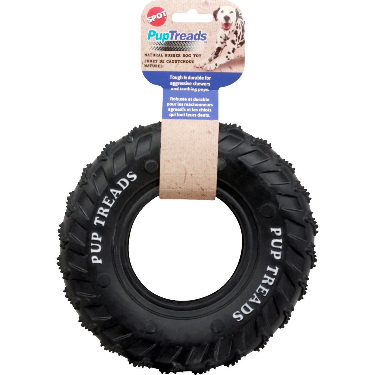 Rubber tire sale dog toy