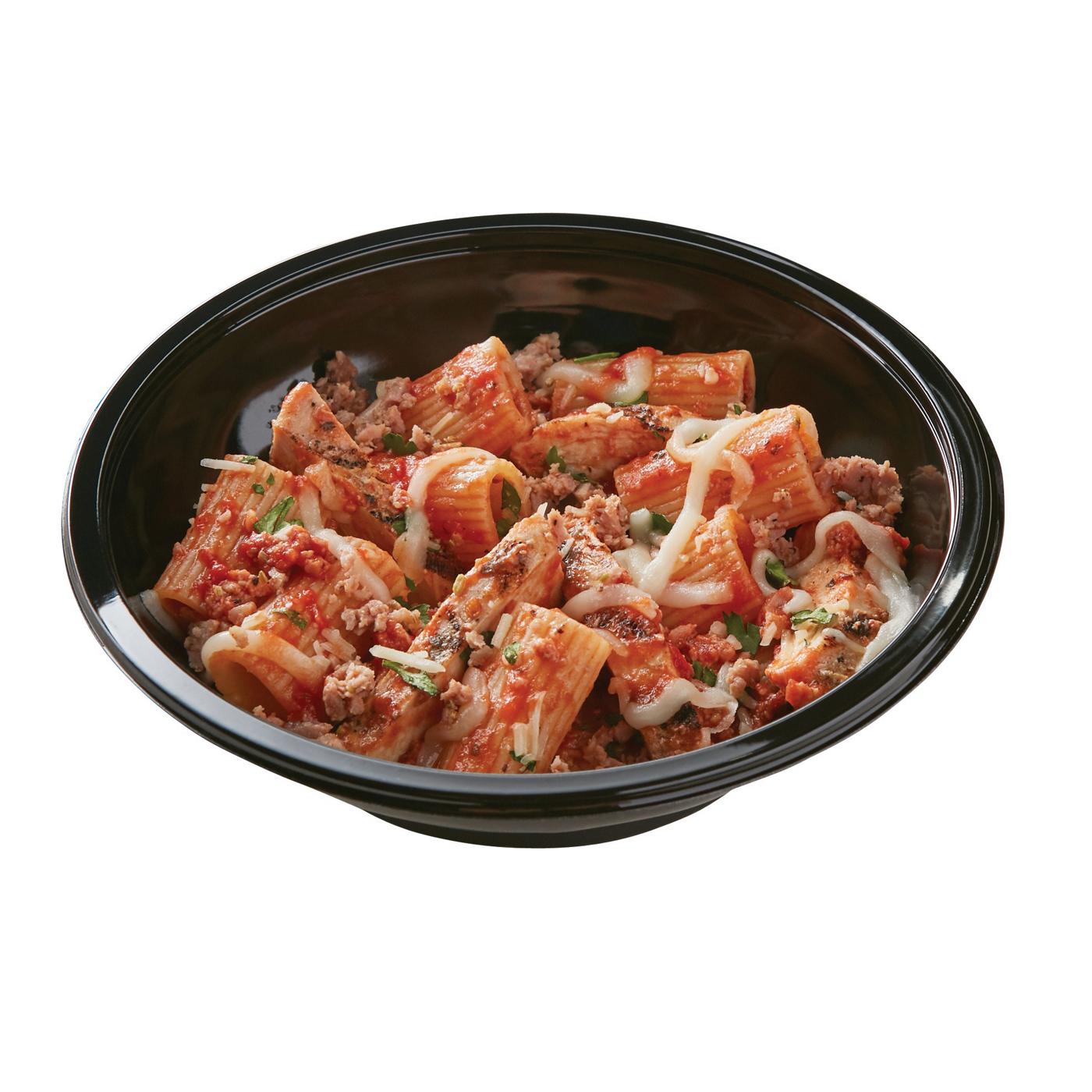 Meal Simple by H-E-B Chicken & Sausage Rigatoni Pasta Bowl; image 2 of 4