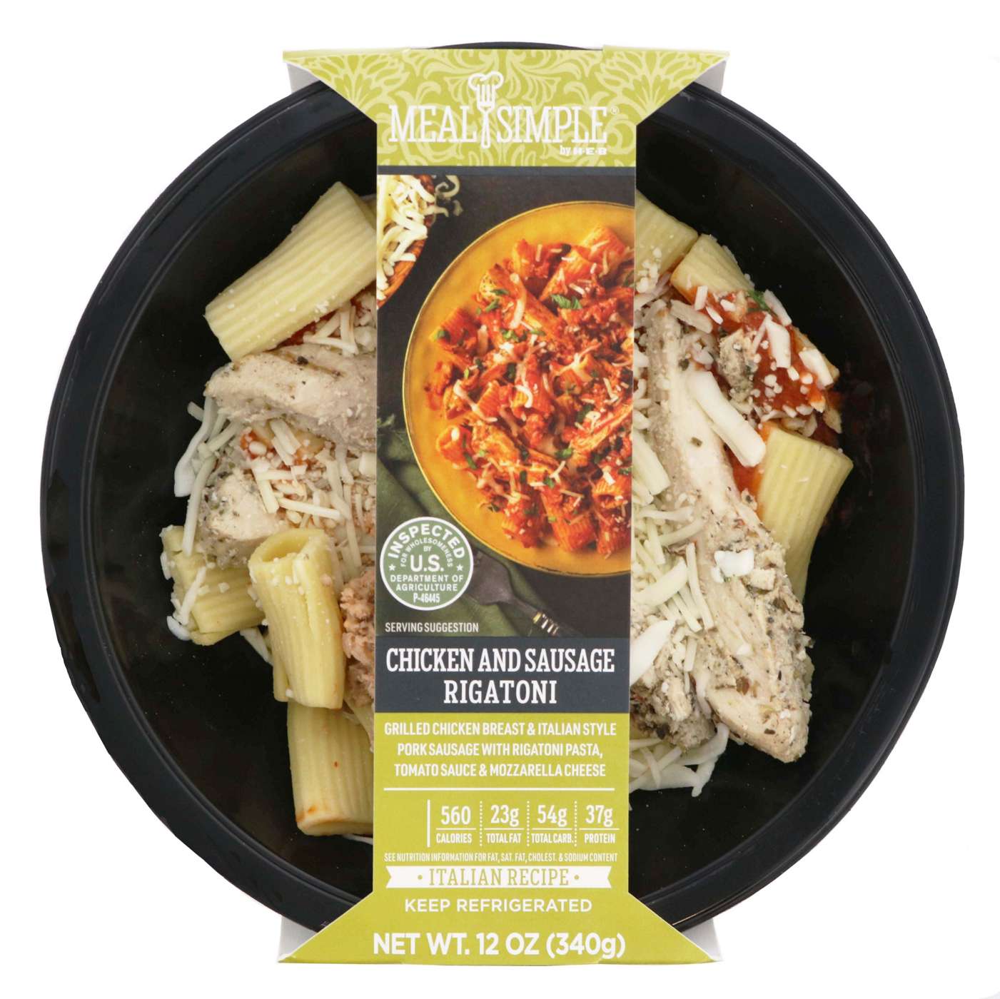 Meal Simple by H-E-B Chicken & Sausage Rigatoni Pasta Bowl; image 3 of 4