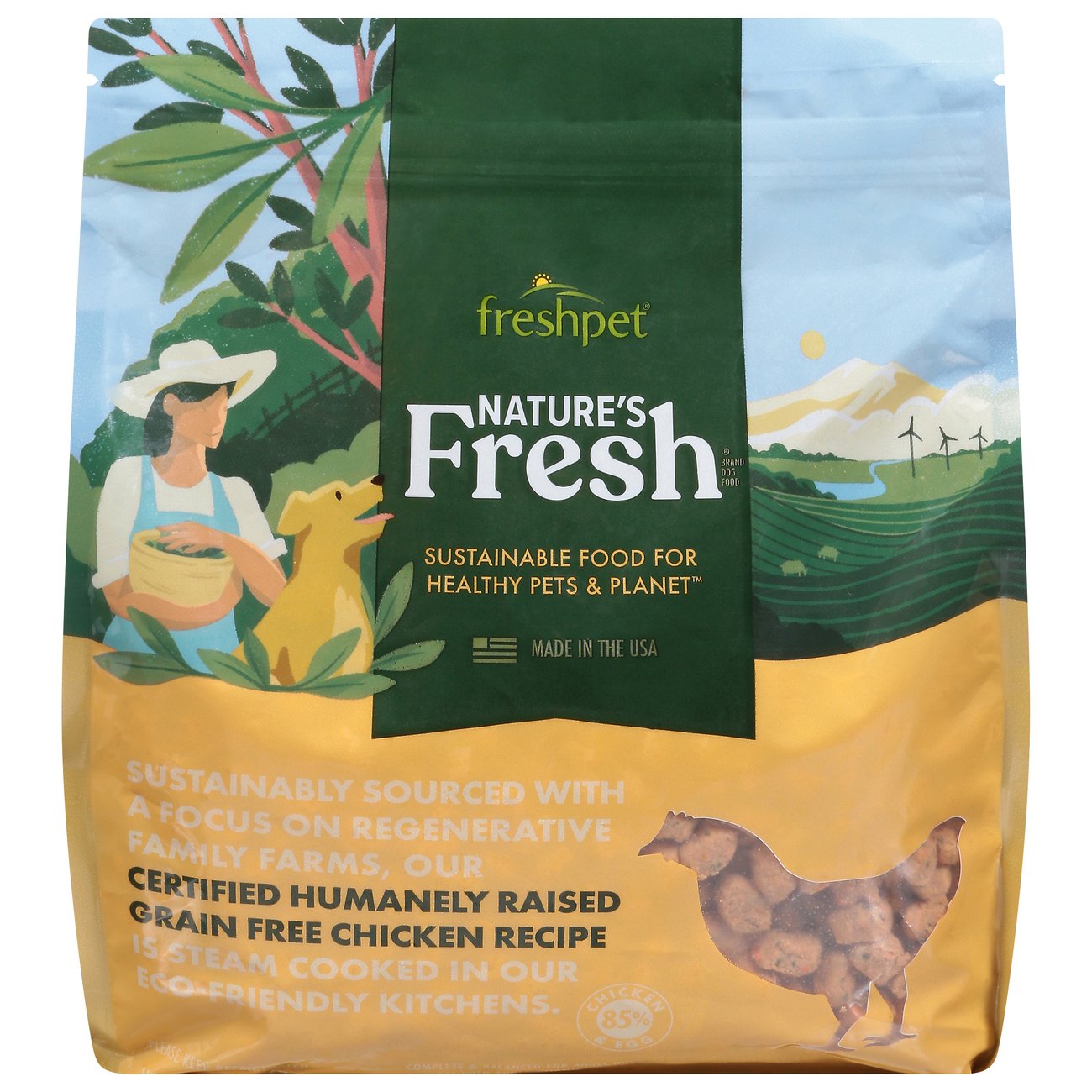 Freshpet Nature's Fresh Grain Free Chicken Recipe Wet Dog Food Shop