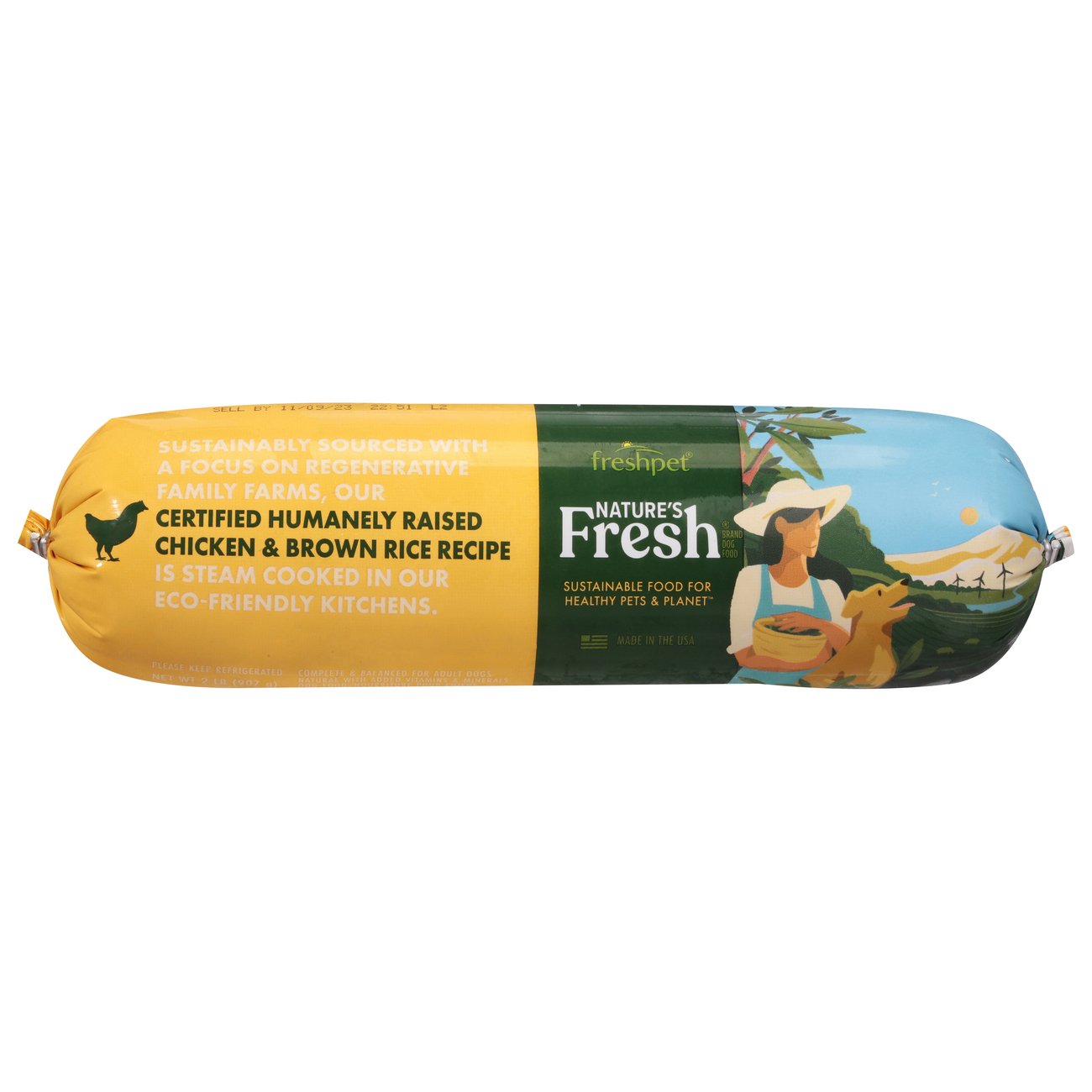 Freshpet nature's fresh dog food outlet review