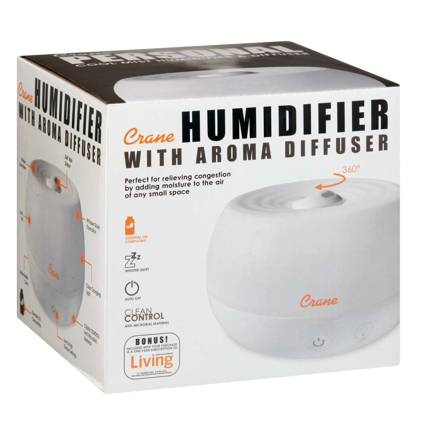 Crane Humidifier with Aroma Diffuser Shop Vaporizers at HEB