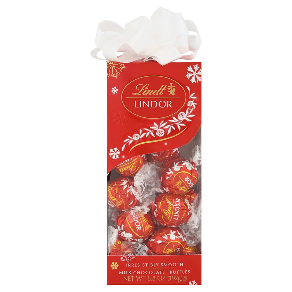 Lindt Lindor Milk Chocolate Truffles Holiday T Box Shop Candy At H E B 8460