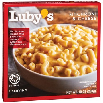 Luby's Macaroni & Cheese Frozen Meal, 10 oz