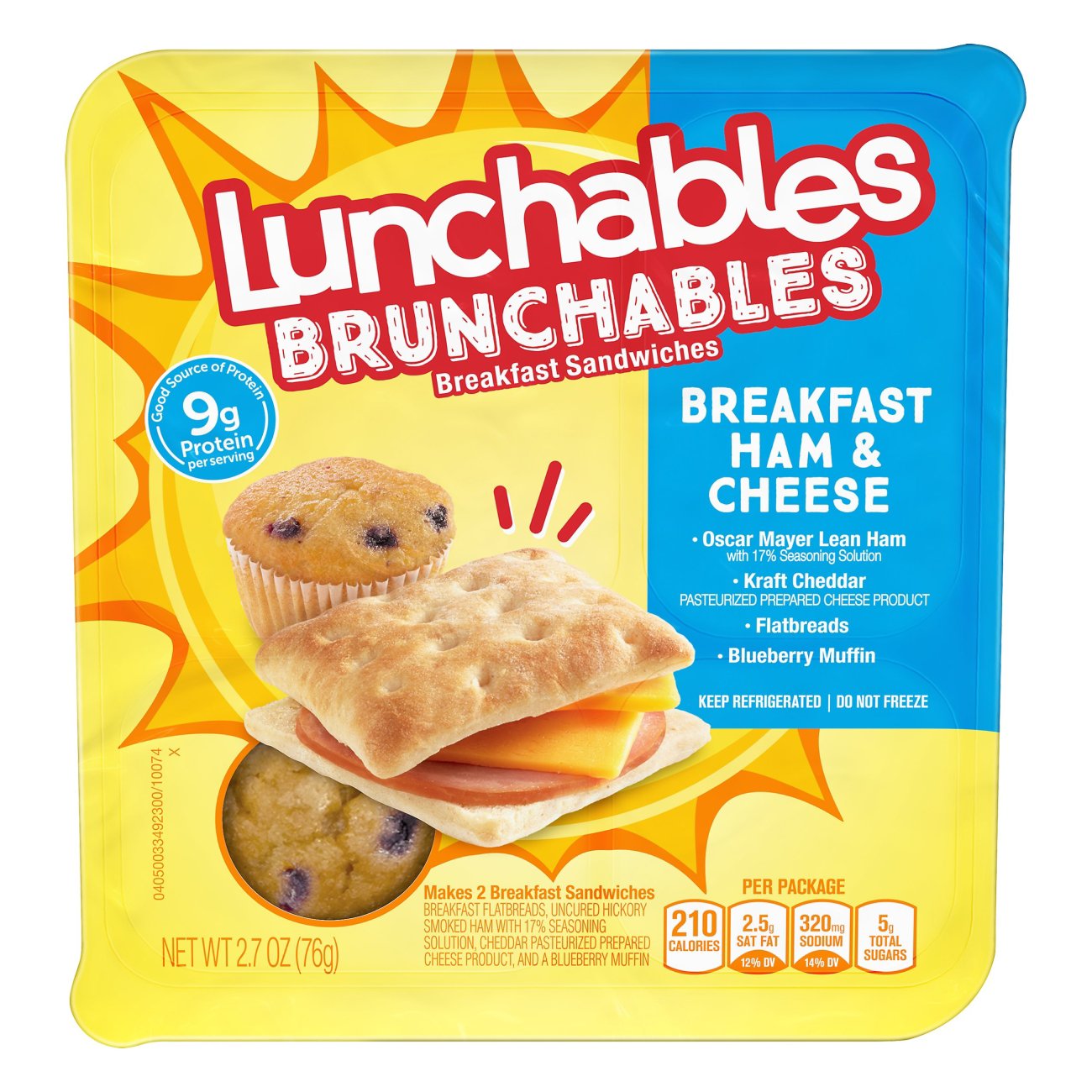 Oscar Mayer Lunchables Ham and Cheese Sandwiches Shop Snack Trays at