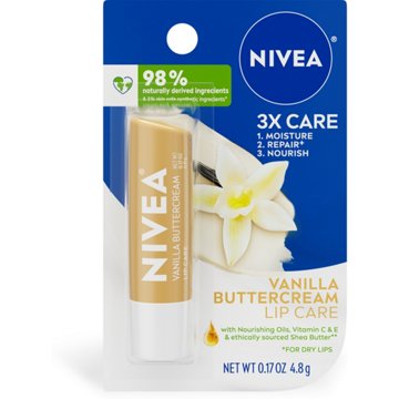 NIVEA Vanilla Buttercream Lip Care, 0.17 oz