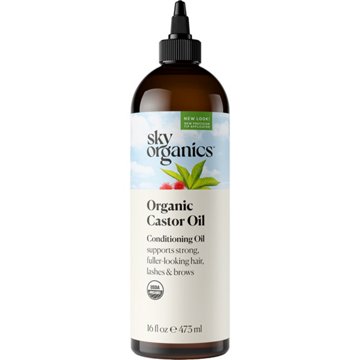 Sky Organics Organic Castor Oil, 16 oz