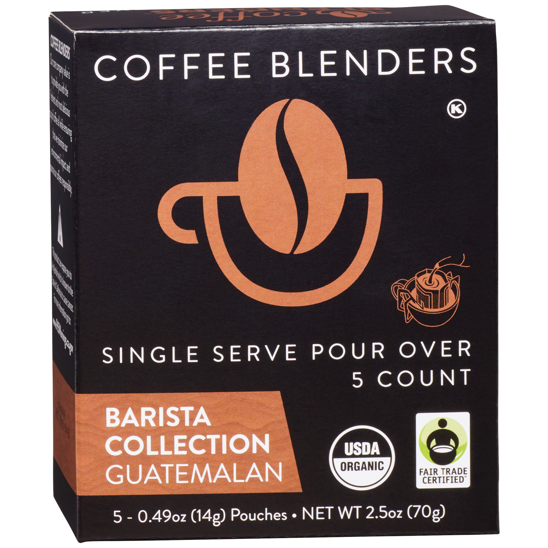 Coffee Blenders Barista Collection Guatemalan Single Serve Pour Over