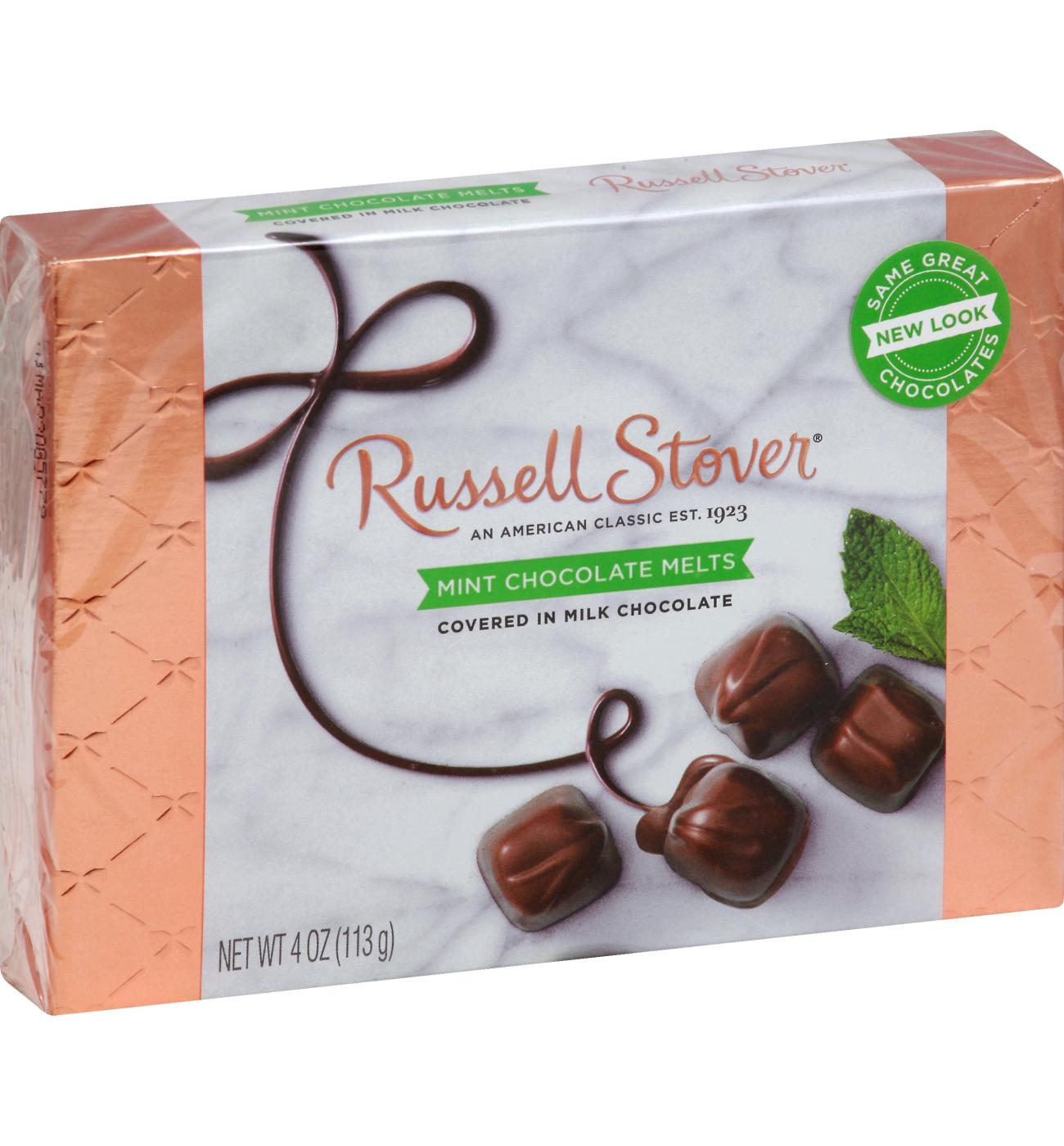 Russell Stover Mint Chocolate Melts - Shop Candy at H-E-B