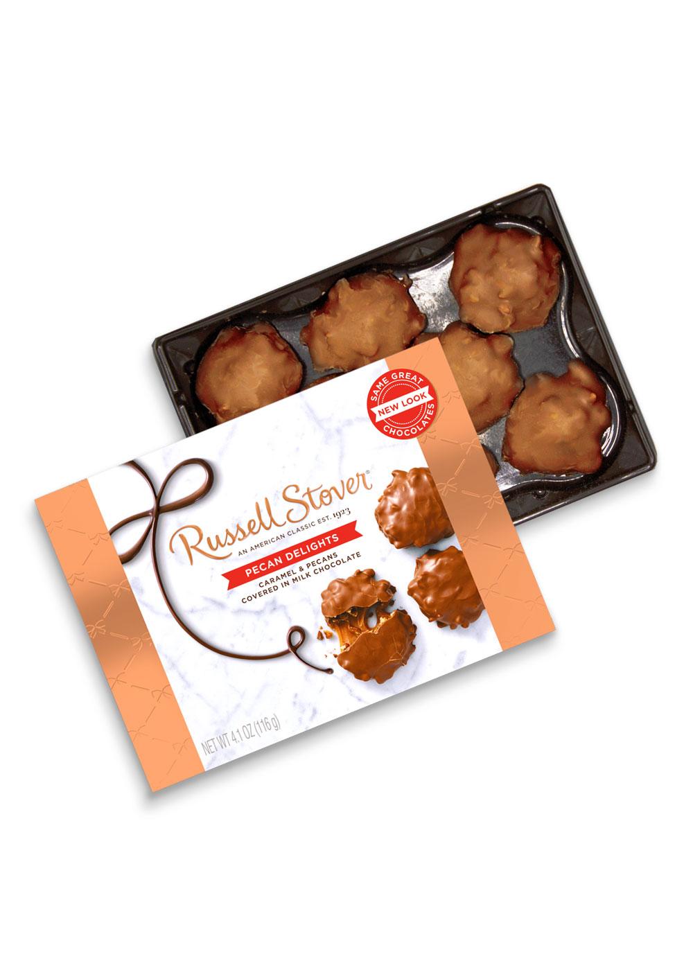 Russell Stover Milk Chocolate Pecan Delights; image 2 of 2