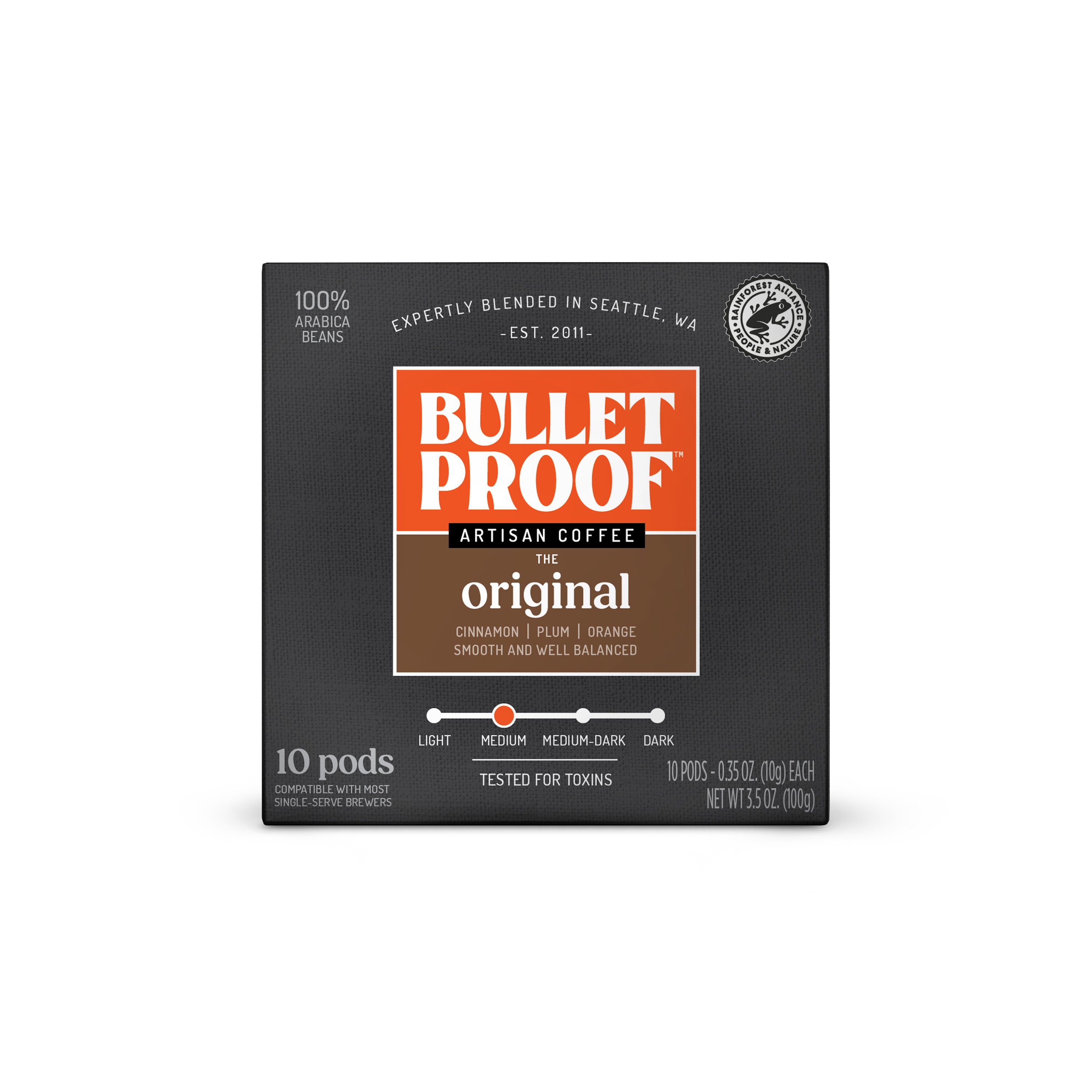 Bulletproof The Original Medium Roast Single Serve Coffee Cups - Shop Coffee  at H-E-B