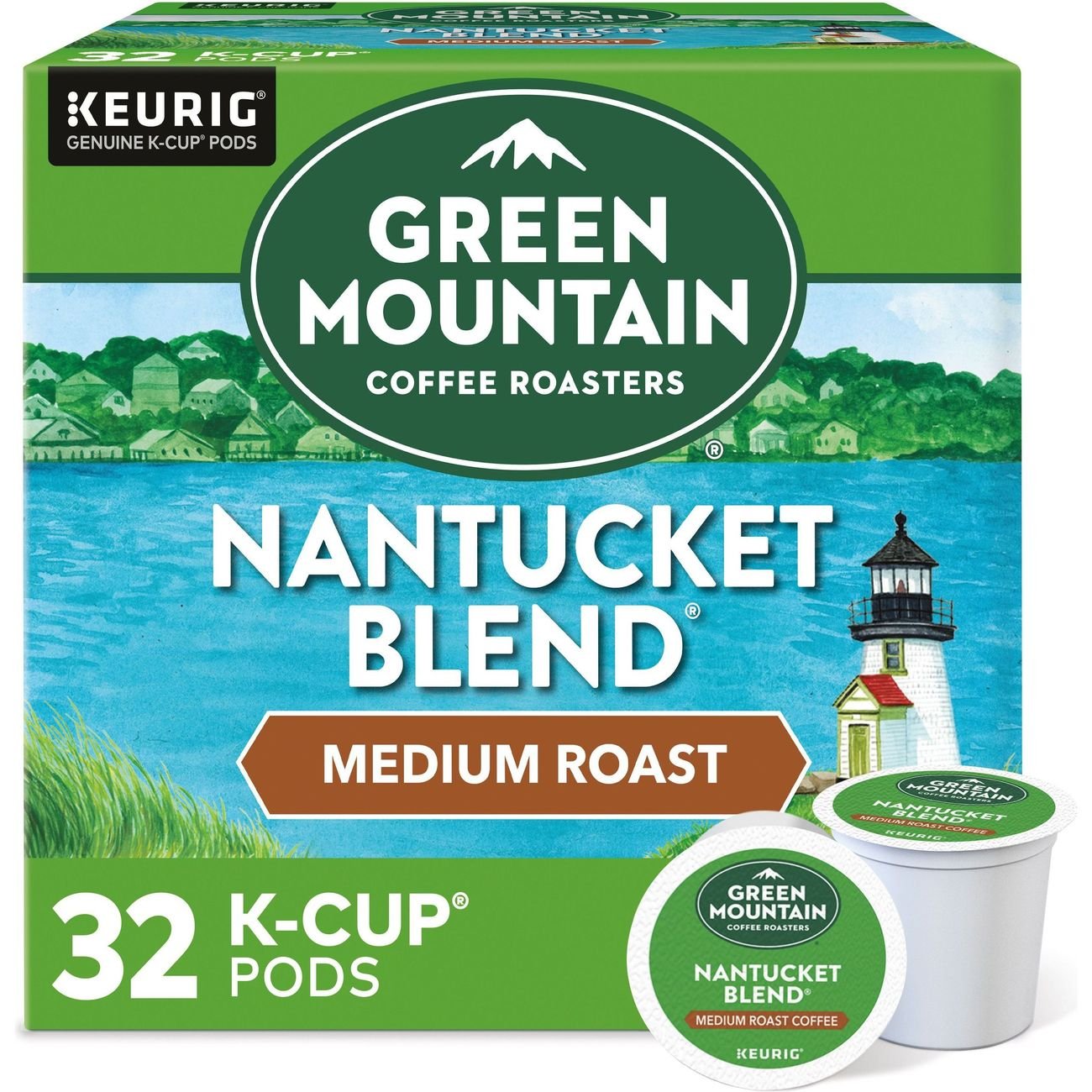 Green Mountain Coffee Nantucket Blend Medium Roast Single Serve Coffee K Cups Value Pack Shop Coffee At H E B