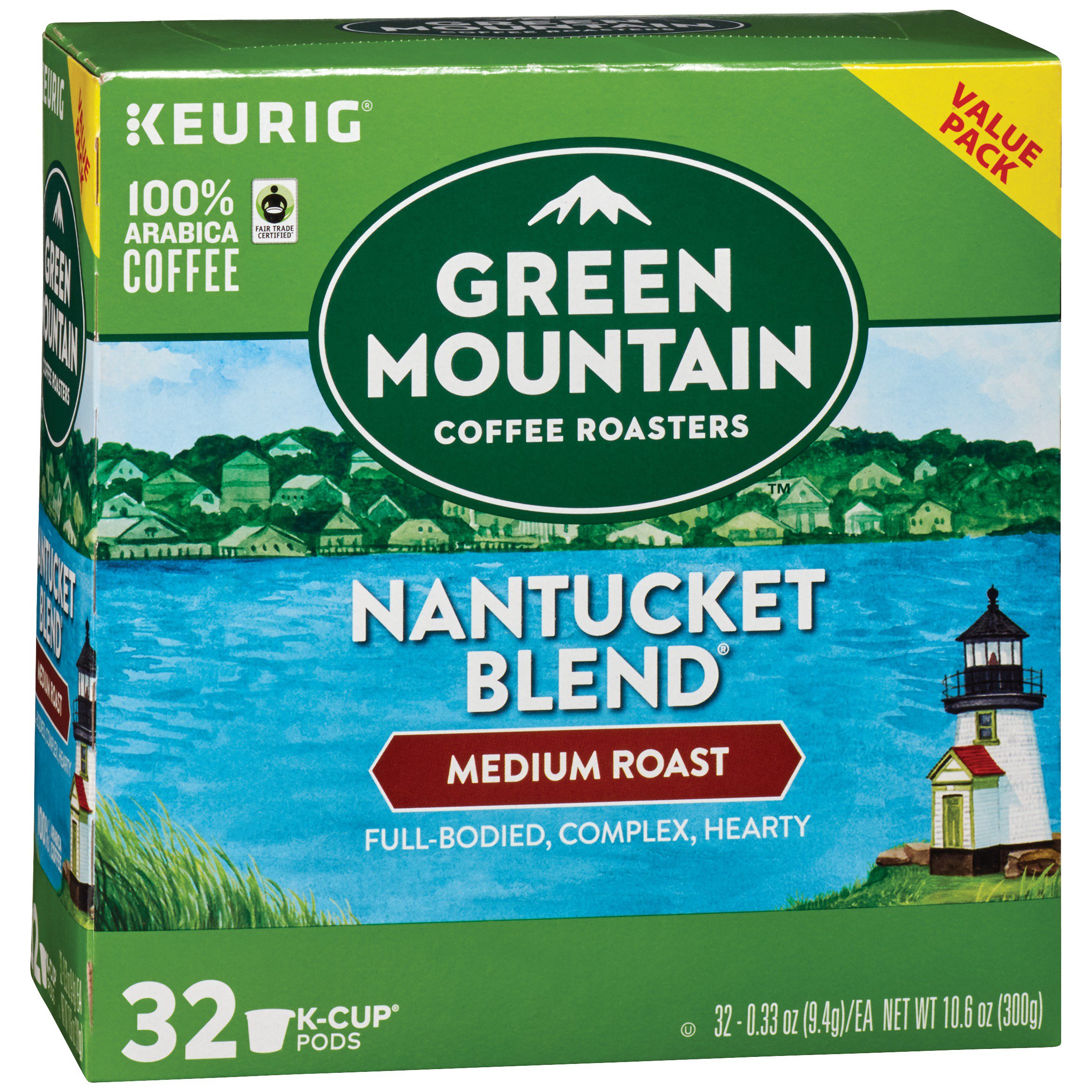 Green Mountain Coffee Nantucket Blend Medium Roast Single Serve