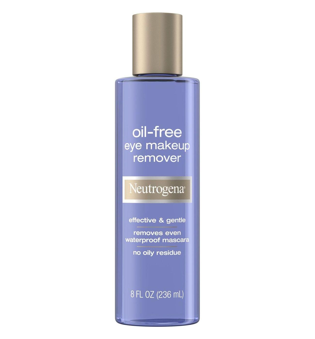 Neutrogena Oil-Free Eye Makeup Remover; image 1 of 3