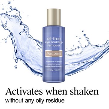 Neutrogena Oil-Free Eye Makeup Remover, 8 oz