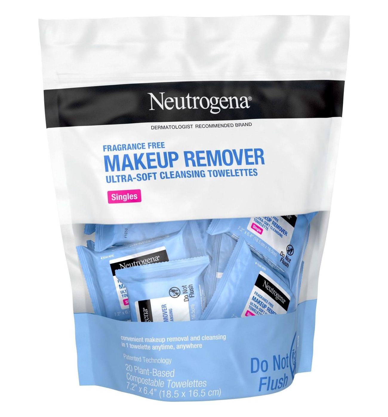 Neutrogena Fragrance-Free Makeup Remover Face Wipes; image 5 of 8