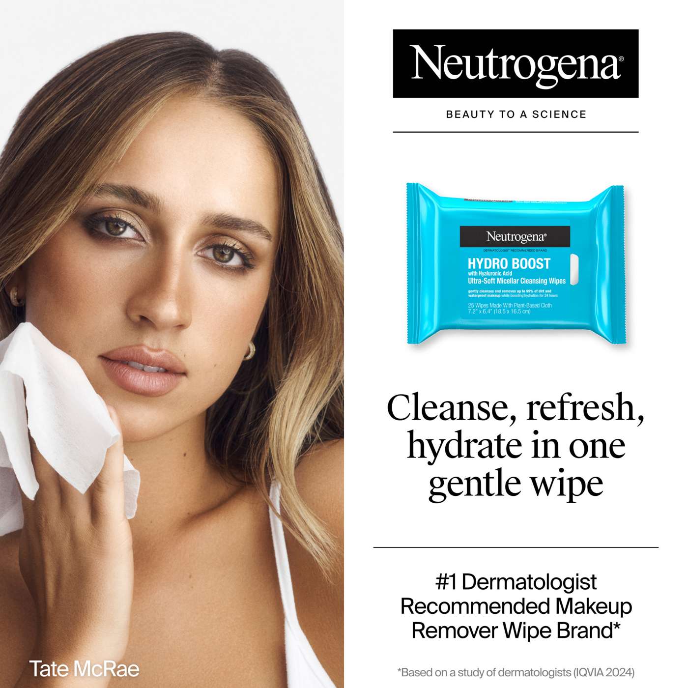 Neutrogena Hydro Boost Facial Cleansing Wipes; image 8 of 8