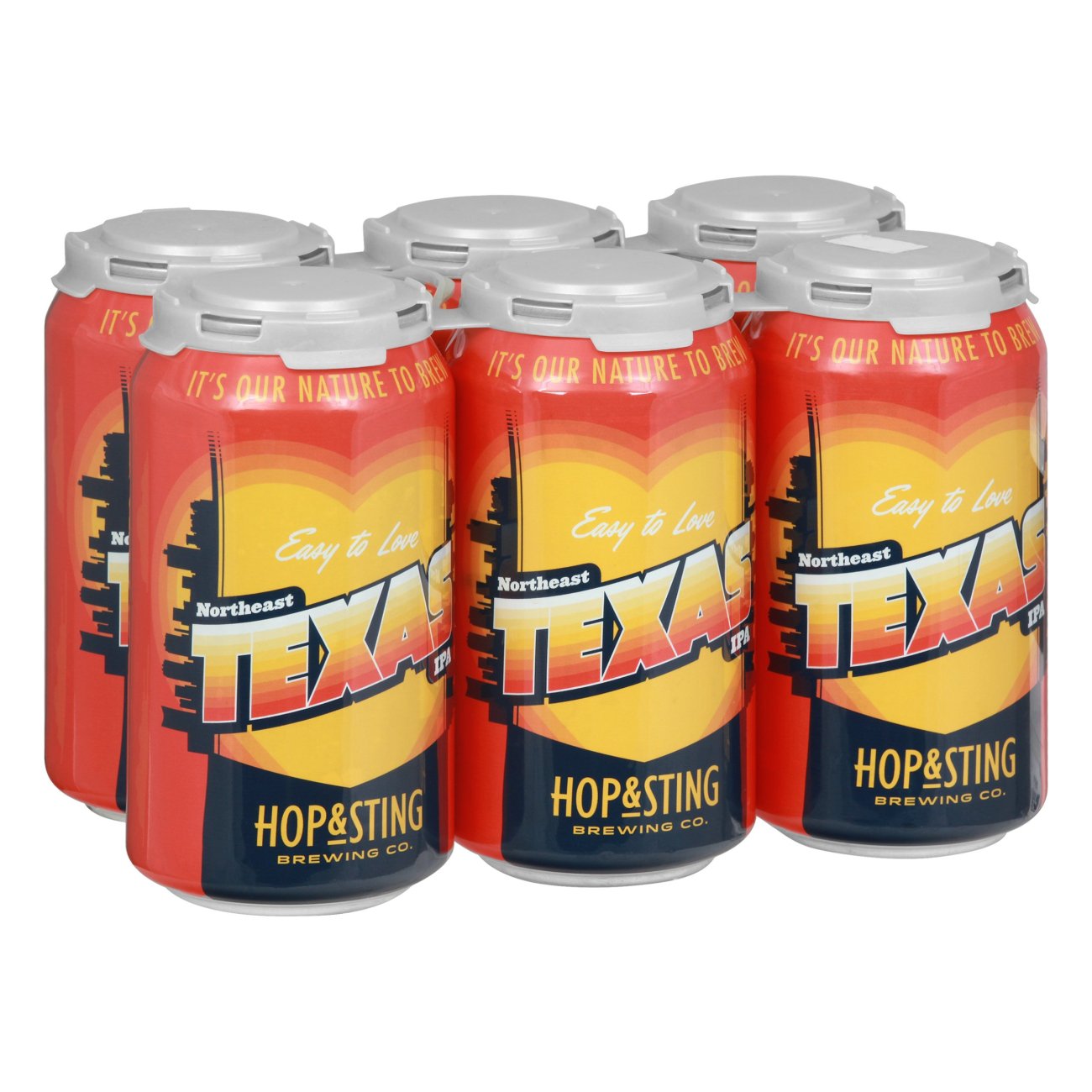 Hop & Sting Brewing Co. Northeast Texas IPA Beer 6 pk Cans - Shop Beer ...