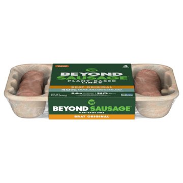Beyond Meat Beyond Sausage Frozen Plant-Based Links - Brat Original, 4 ct