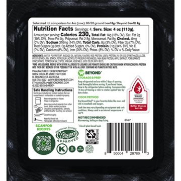 Beyond Meat Beyond Beef Plant-Based Ground, 16 oz