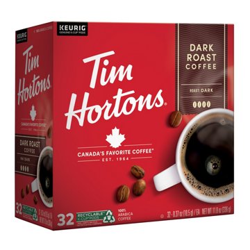 Tim Hortons Dark Roast Single Serve Coffee K Cups