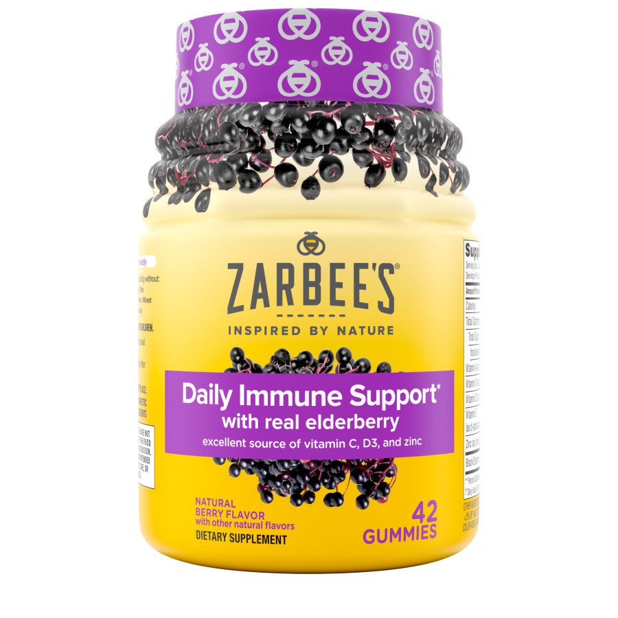 Zarbee's Daily Immune Support Gummies, 42 ct