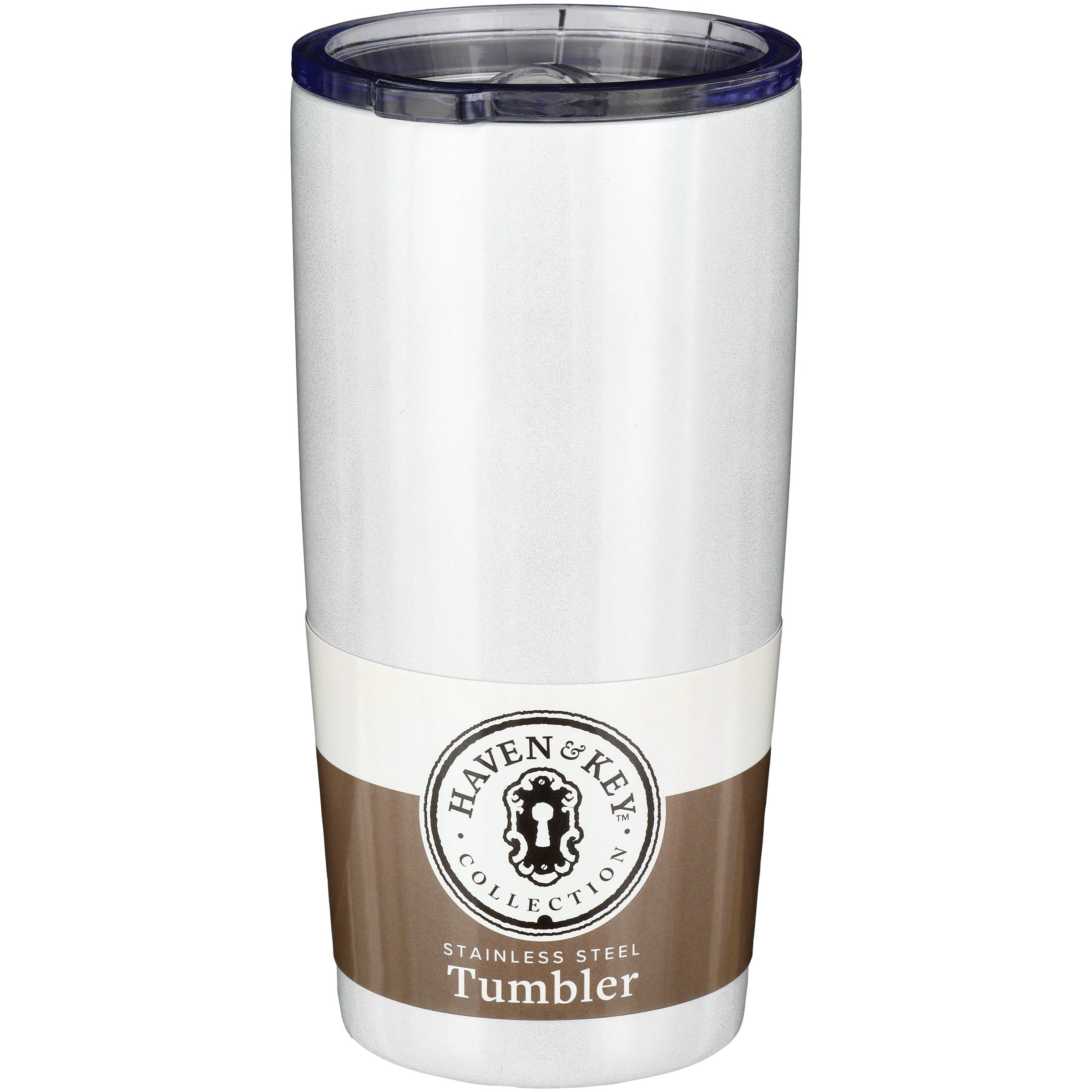 Haven & Key Pearl White Stainless Steel Tumbler Shop Cups & Tumblers at HEB