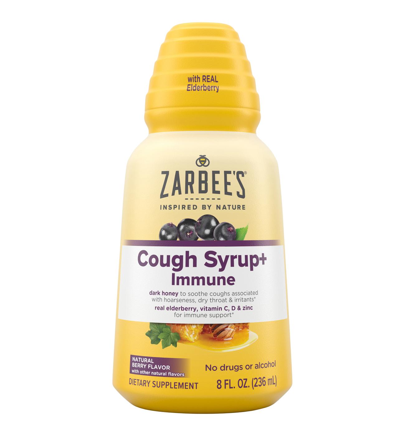 Zarbee's Adult Daytime Complete Cough Syrup - Natural Berry; image 1 of 7