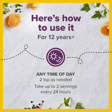 Zarbee's Adult Cough Syrup + Immune - Natural Berry, 8 oz