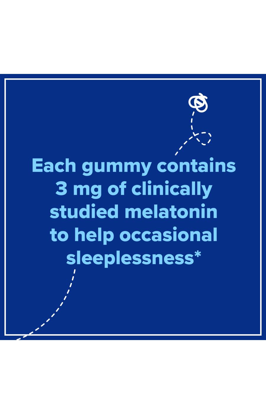 Zarbee's Sleep + Melatonin Gummies - Natural Fruit; image 2 of 7