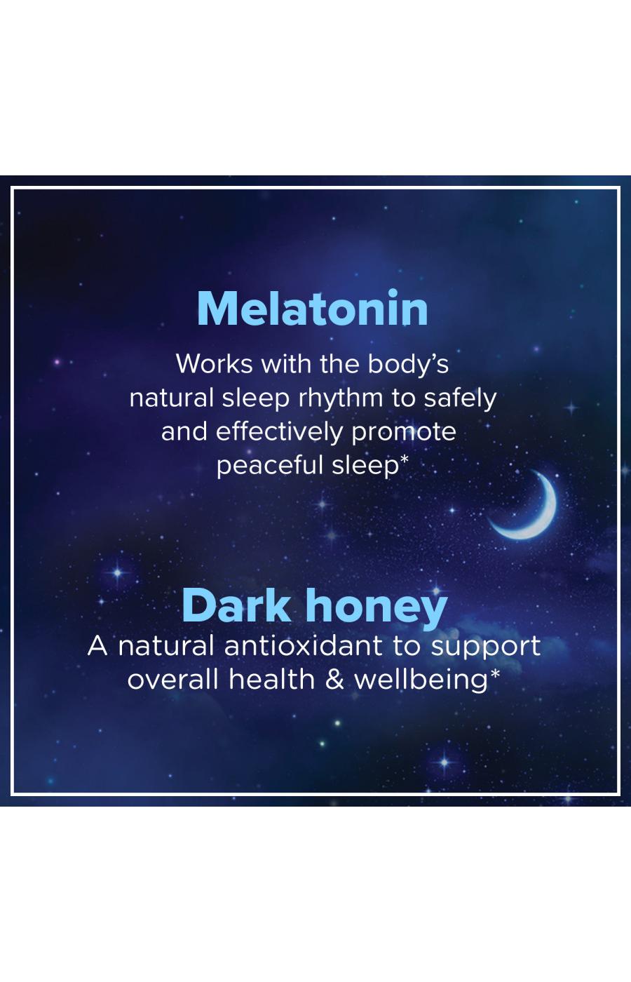 Zarbee's Sleep + Melatonin Gummies - Natural Fruit; image 3 of 7