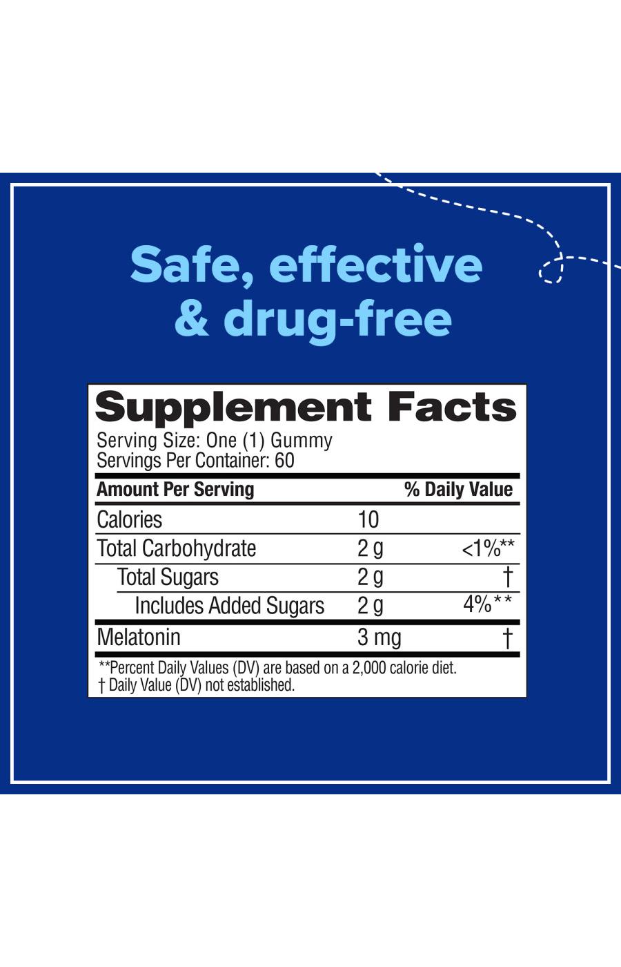 Zarbee's Sleep Support Melatonin Gummies - Natural Berry; image 5 of 7