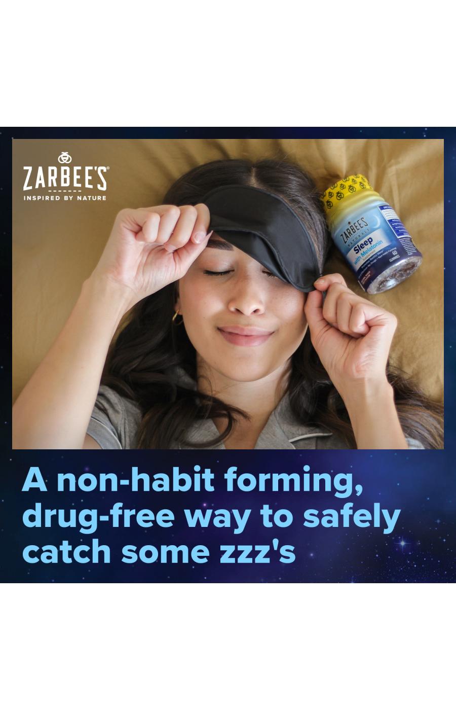 Zarbee's Sleep Support Melatonin Gummies - Natural Berry; image 6 of 7