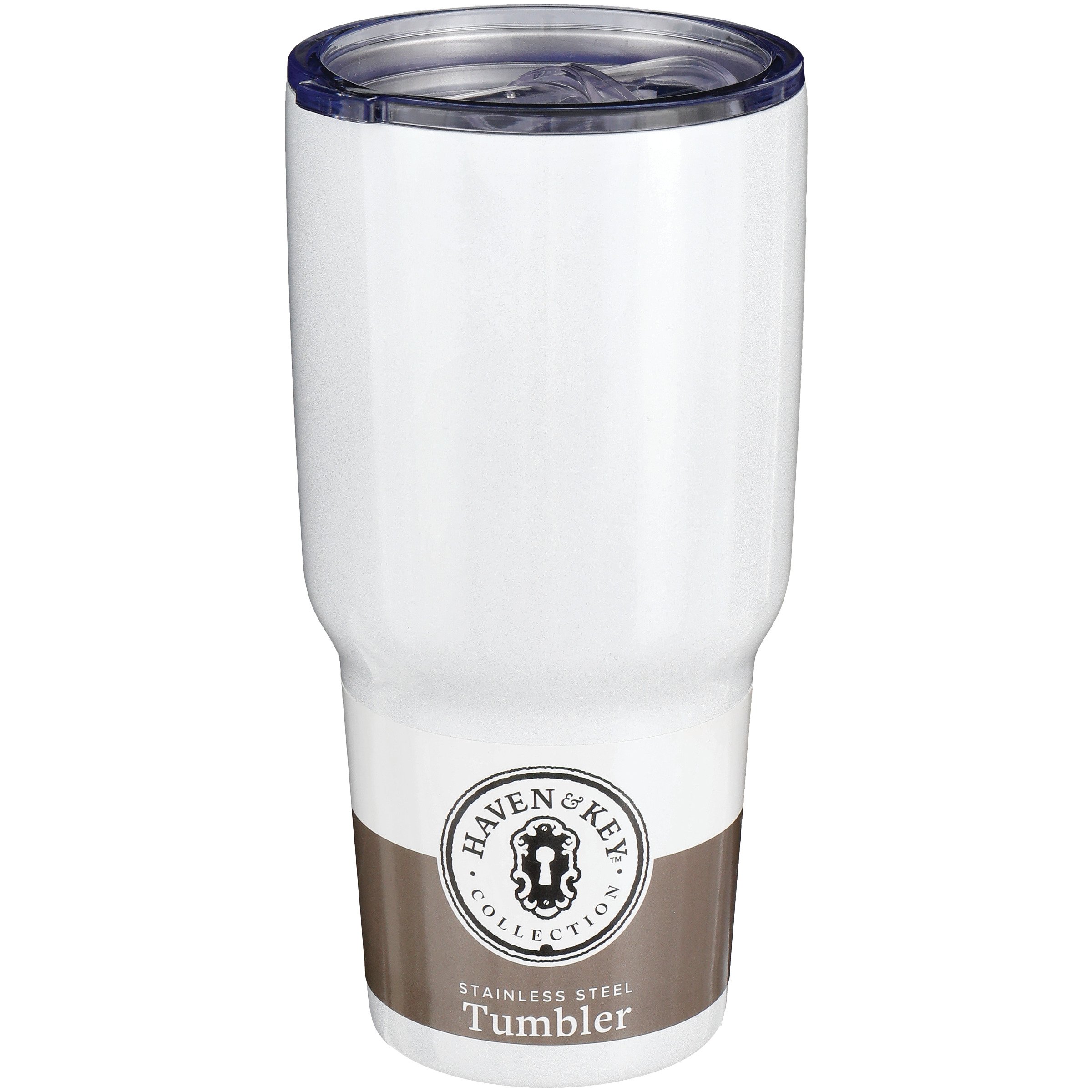 Haven & Key Pearl White Stainless Steel Tumbler Shop Cups & tumblers