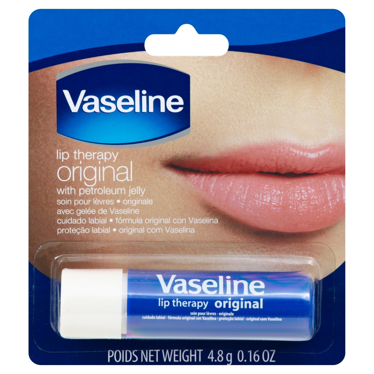 Vaseline Lip Therapy Original with Petroleum Jelly Lip Balm - Shop Lip ...