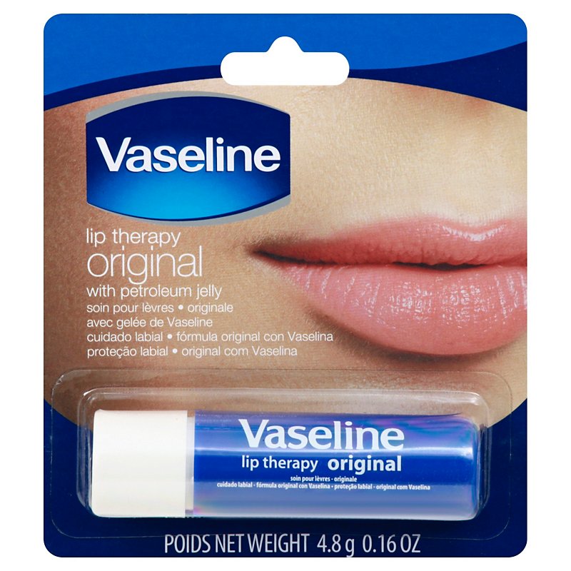 I hele verden Afsky Monument Vaseline Lip Therapy Original with Petroleum Jelly Lip Balm - Shop  Medicines & Treatments at H-E-B