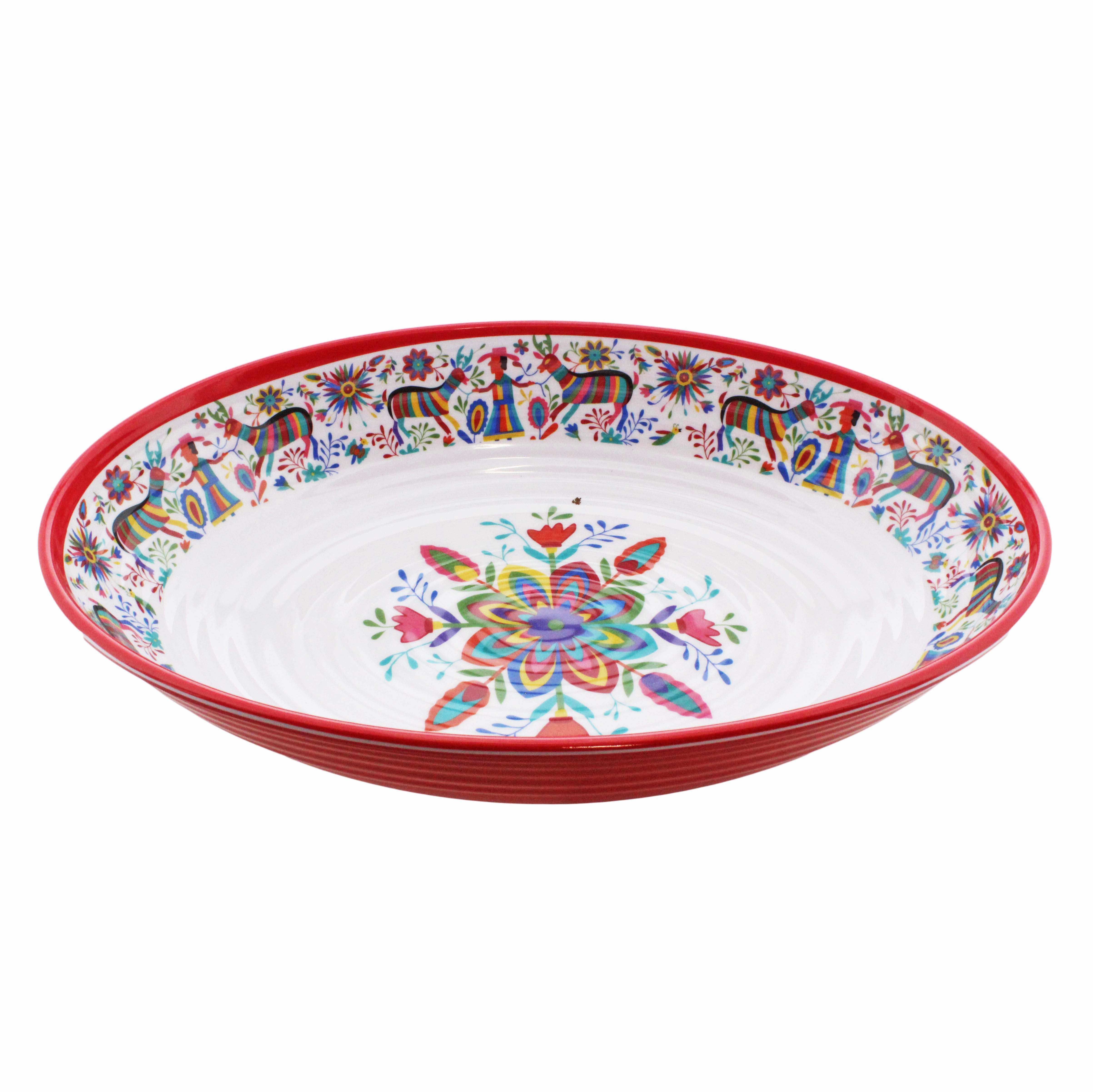 Cocinaware Otomi Melamine Serving Bowl Shop Bowls at HEB