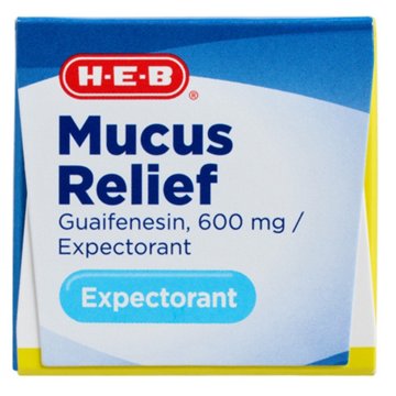 H-E-B Mucus Relief Expectorant Tablets, 20 ct