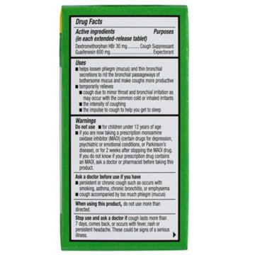 H-E-B Mucus Relief DM Expectorant & Cough Suppressant Tablets, 20 ct
