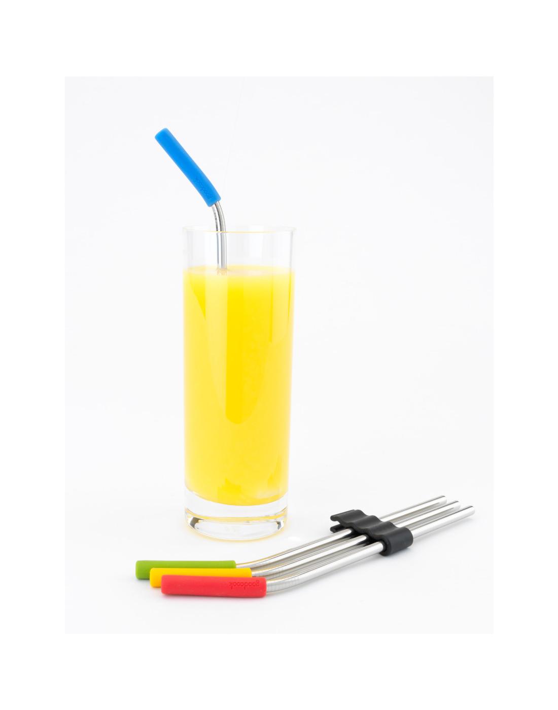 GoodCook Touch Stainless Steel Straw Set; image 3 of 5