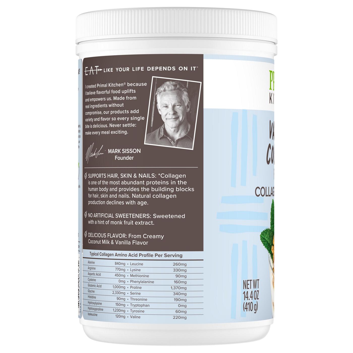 Primal Kitchen Collagen Peptide Mix - Vanilla Coconut; image 8 of 8