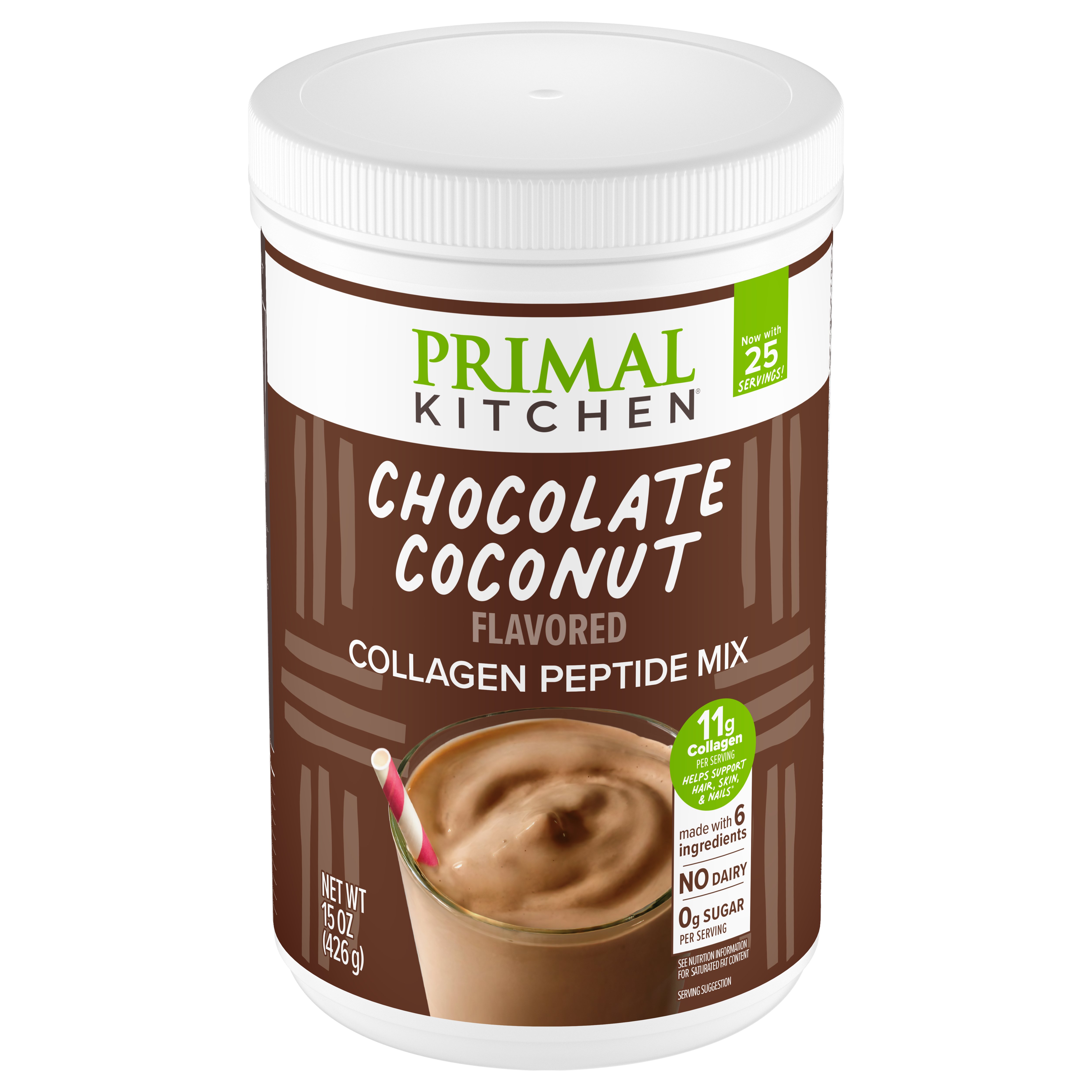 Primal Kitchen Hazelnut Collagen Creamer, 10.34 oz | Central