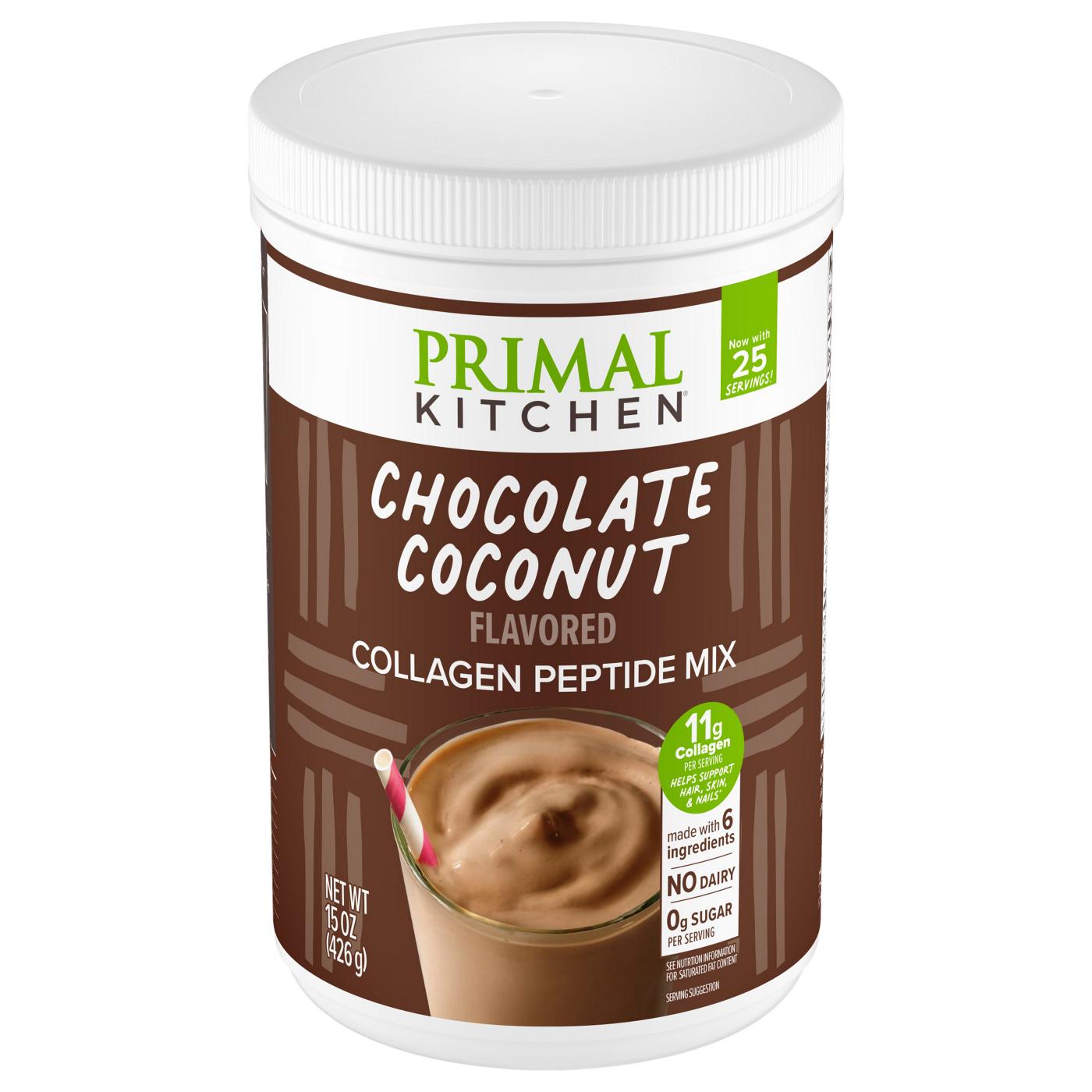 Primal Kitchen Collagen Peptide Mix - Chocolate Coconut; image 1 of 6