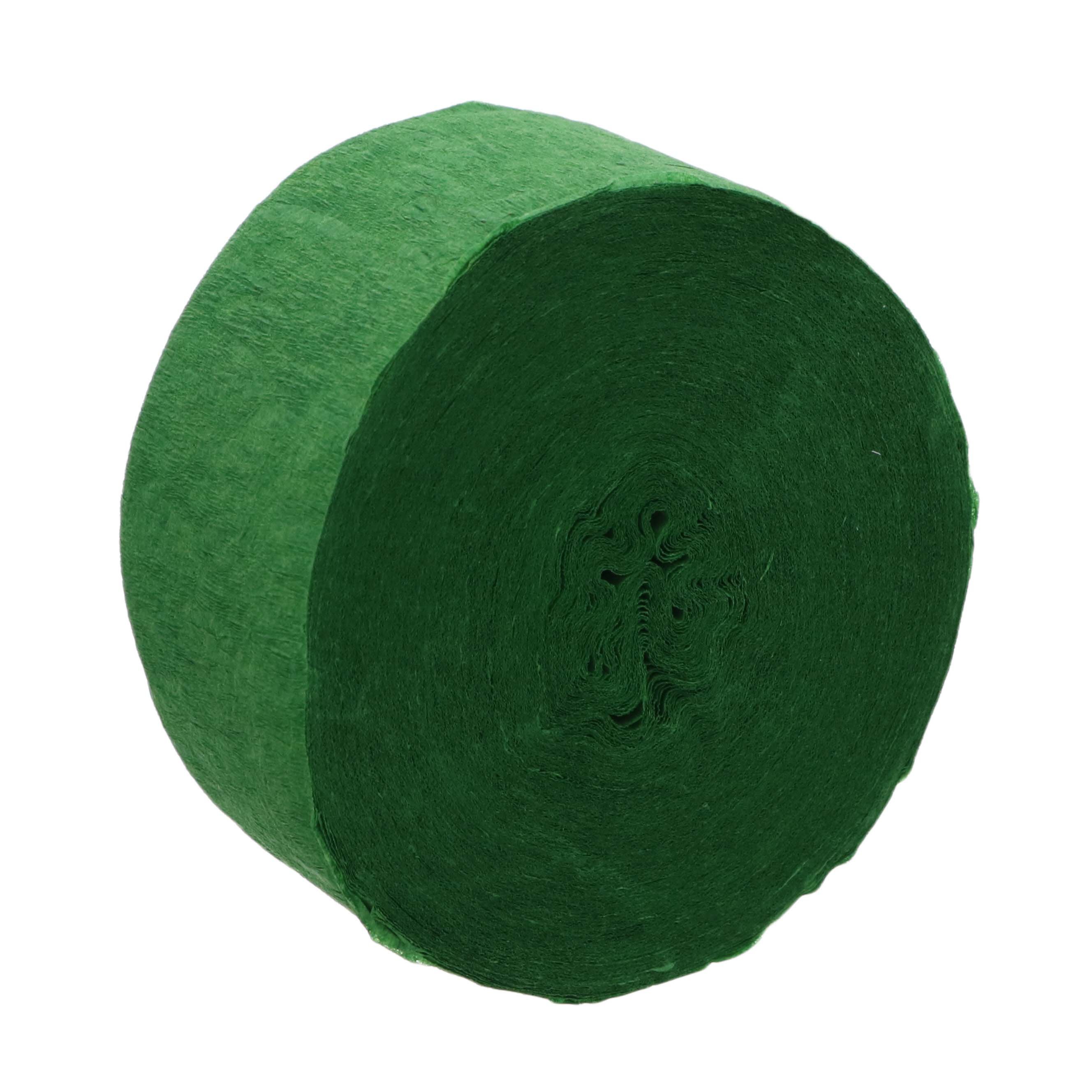 Streamer Emerald Green Crepe Paper
