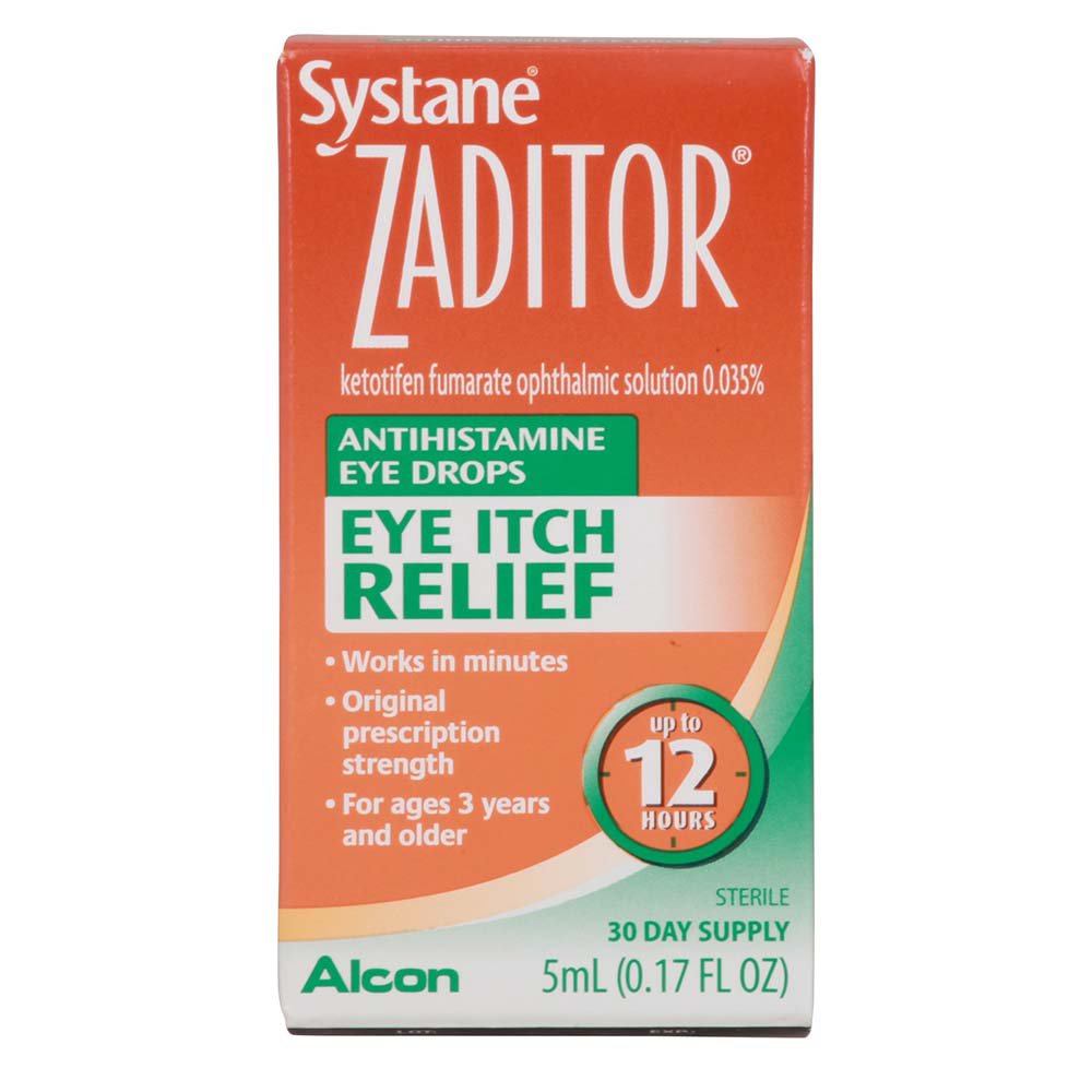 Systane Zaditor Antihistamine Eye Itch Relief Drops Shop Sinus