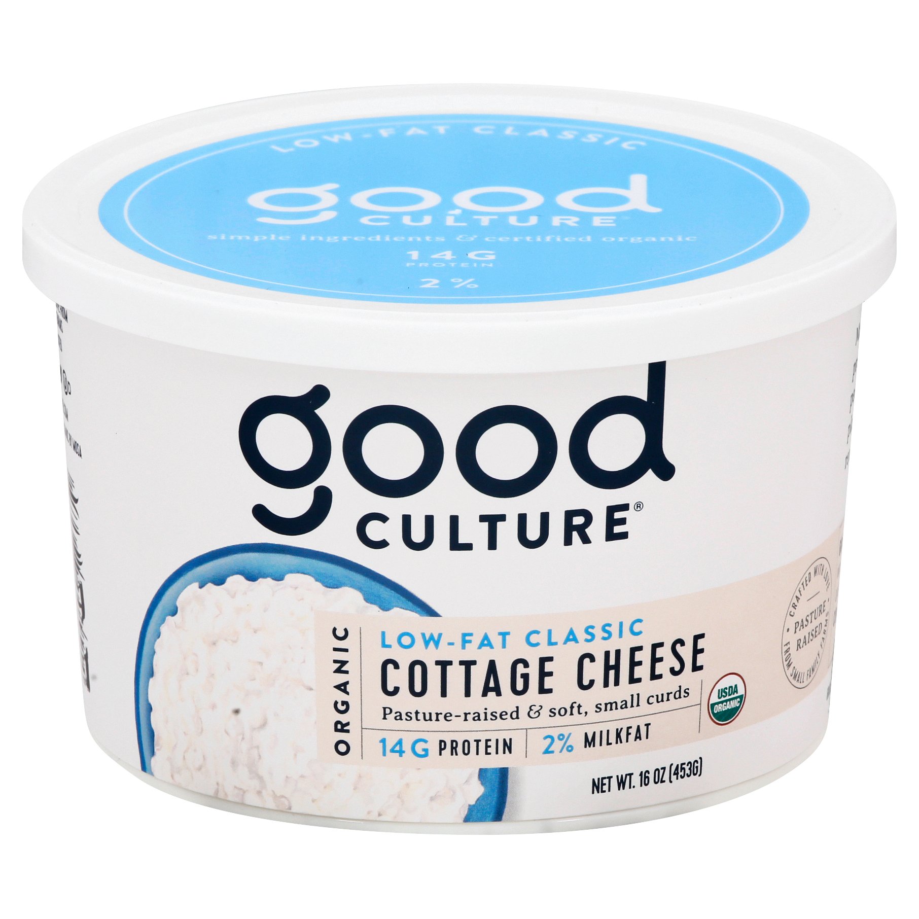 Good Culture Organic 2% Milkfat Cottage Cheese - Shop Cottage Cheese At ...