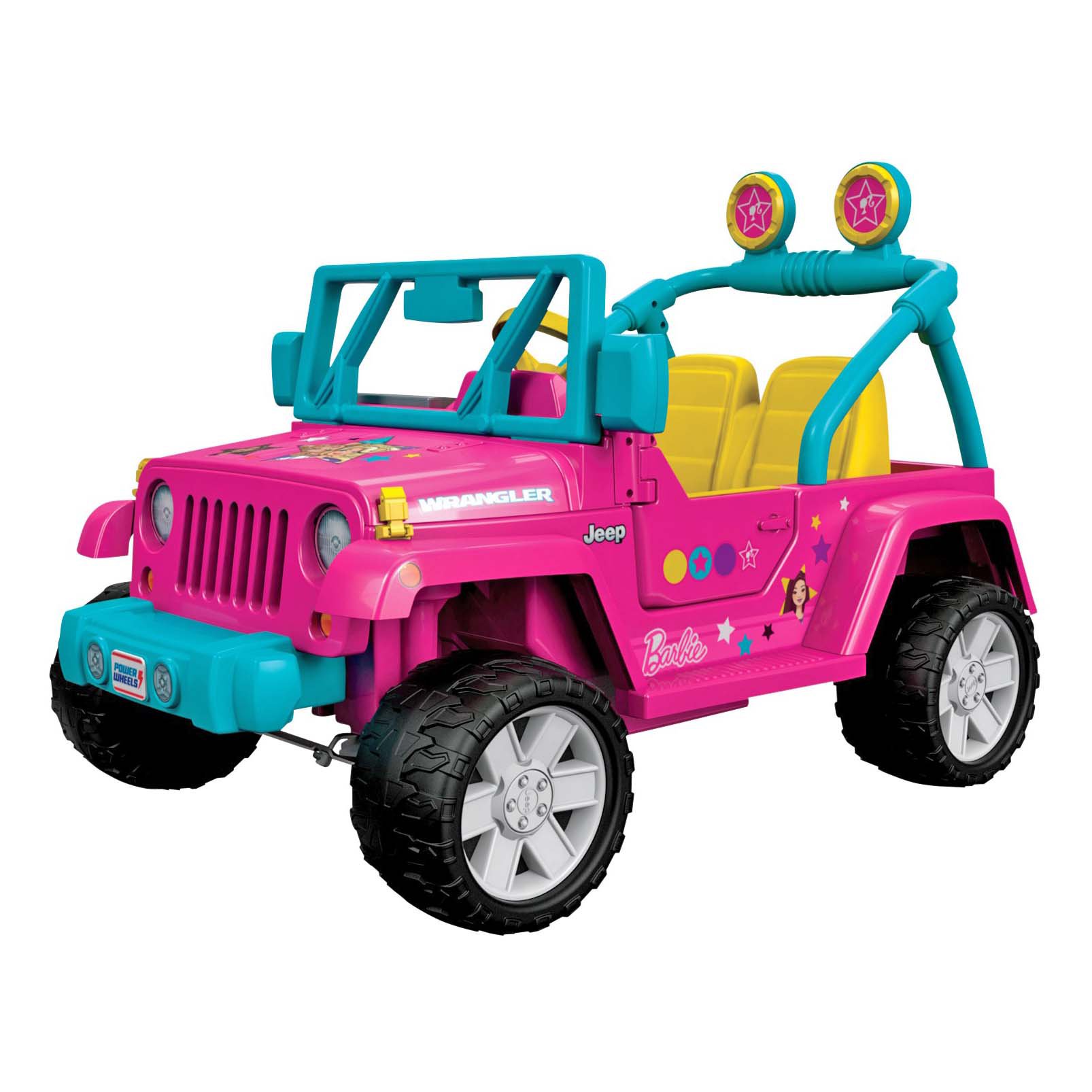 barbie ride on jeep